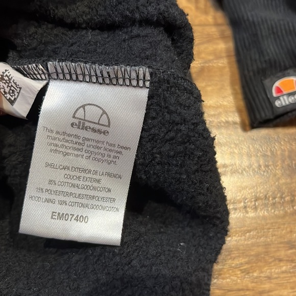 ellesse kangaroo pouch colourful letters hoodie - Picture 6 of 11